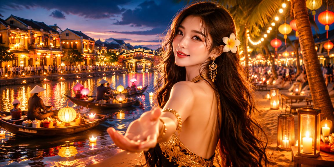 Không khí đêm phố cổ Hội An gợi nhớ trải nghiệm casino và giải trí trực tuyến